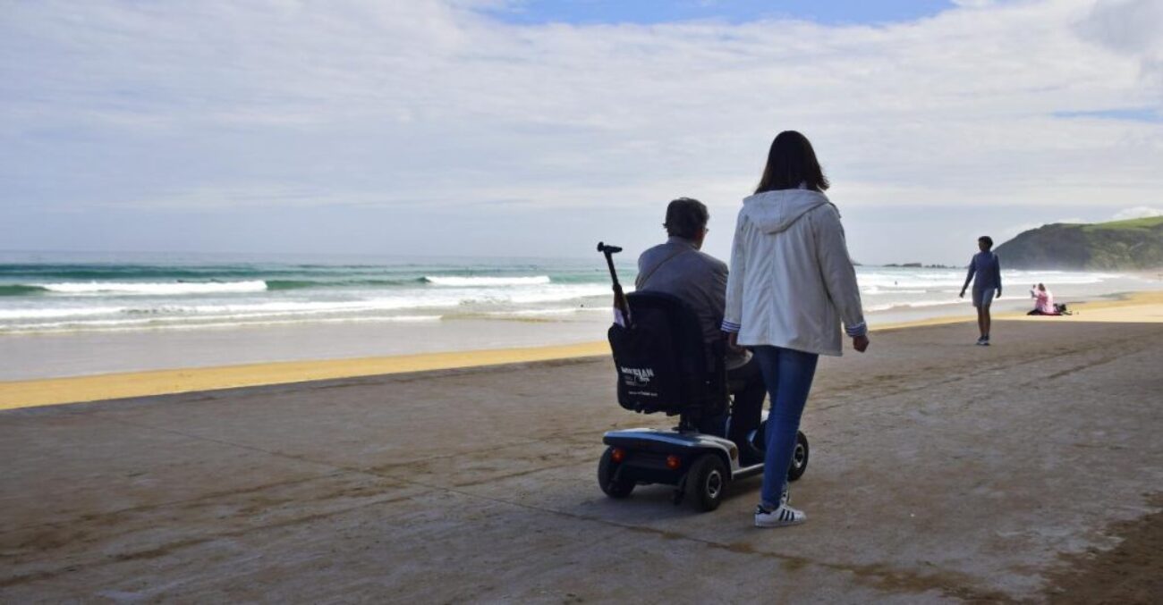 PcD na praia