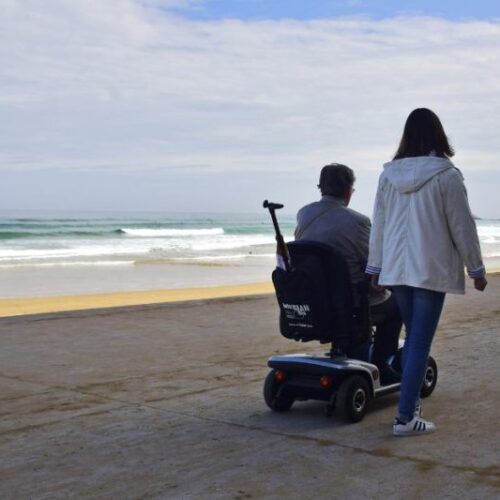 PcD na praia