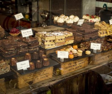 Doces na padaria