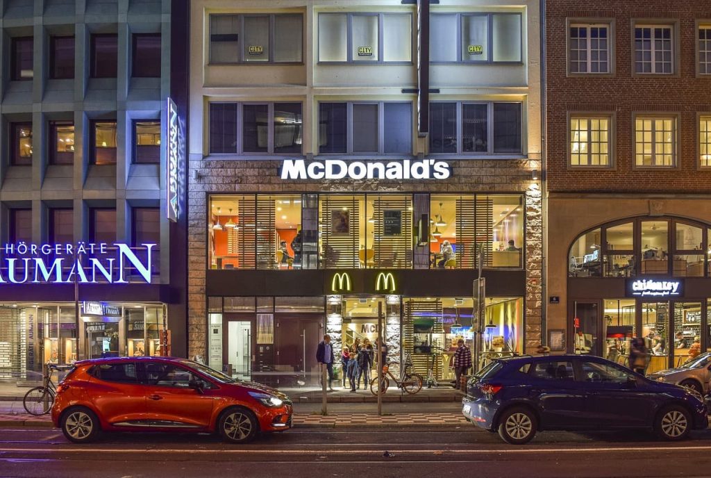 Fachada do McDonald's