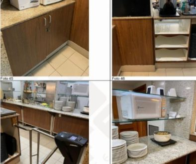 Detalhe de barreiras arquitetônicas documentadas no laudo acessibilidade hotel em Copacabana